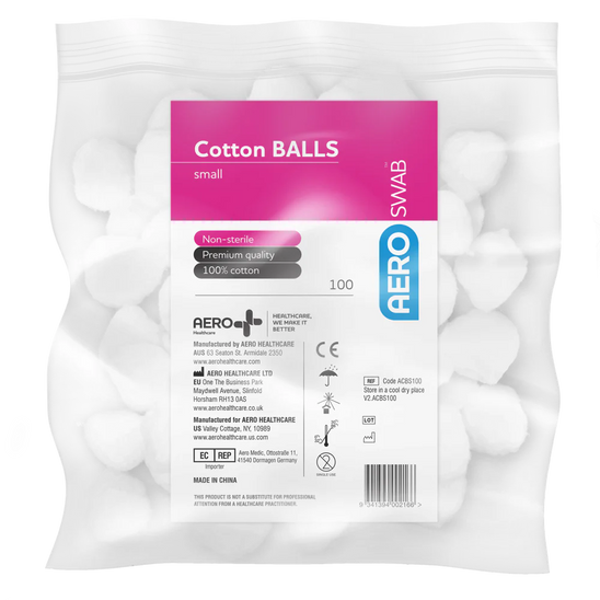 Small Cotton Balls Bag/100 - SURVIVAL