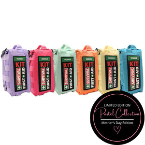 SURVIVAL Vehicle First Aid KIT - Pastel (Limited Edition) - SURVIVAL