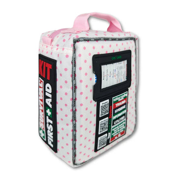 SURVIVAL Vehicle First Aid KIT (Pink Polka) - SURVIVAL
