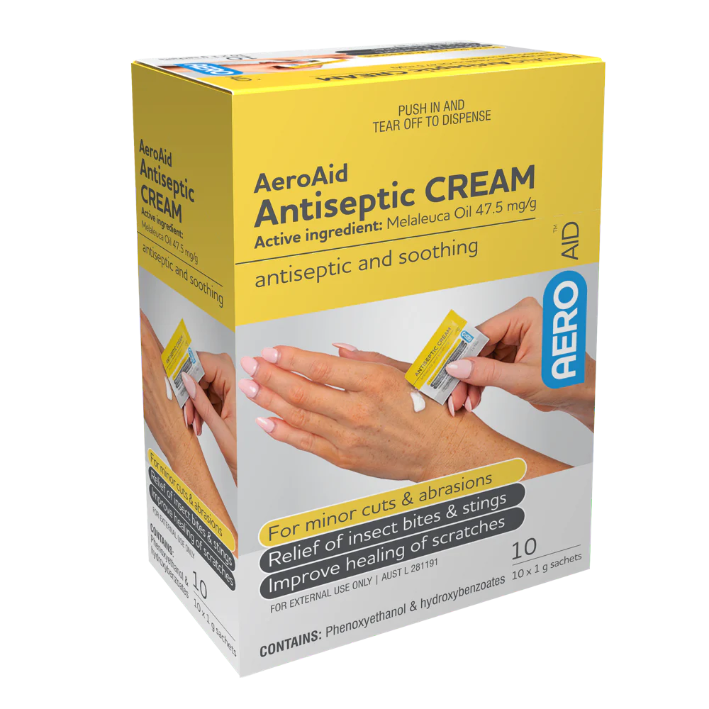 Antiseptic Cream Sachet 1g Box/10 - SURVIVAL