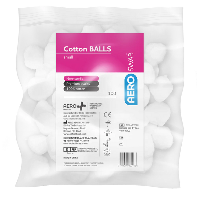 Small Cotton Balls Bag/100 - SURVIVAL