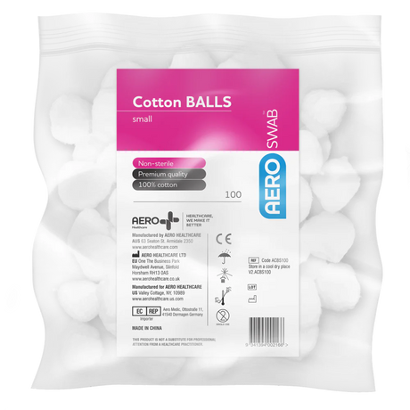 Small Cotton Balls Bag/100 - SURVIVAL