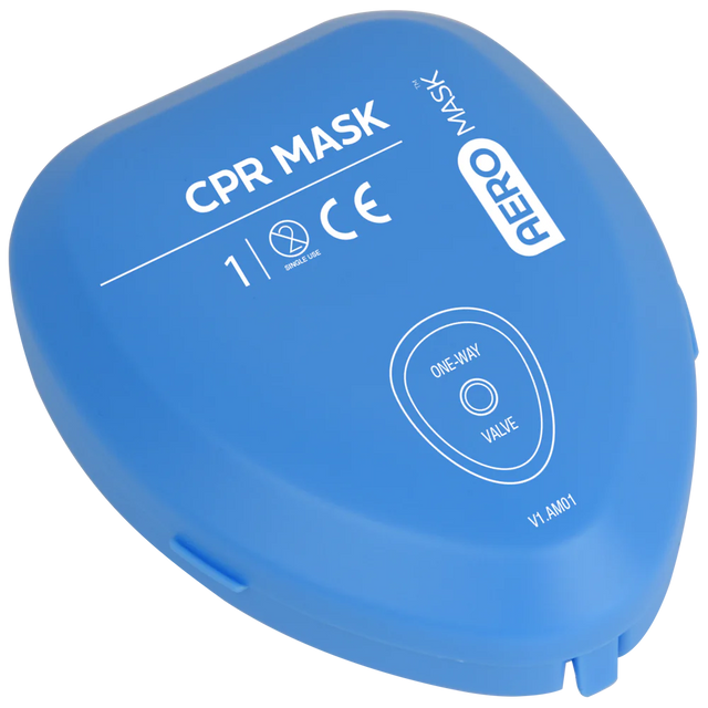 CPR Mask in Hard Case - SURVIVAL