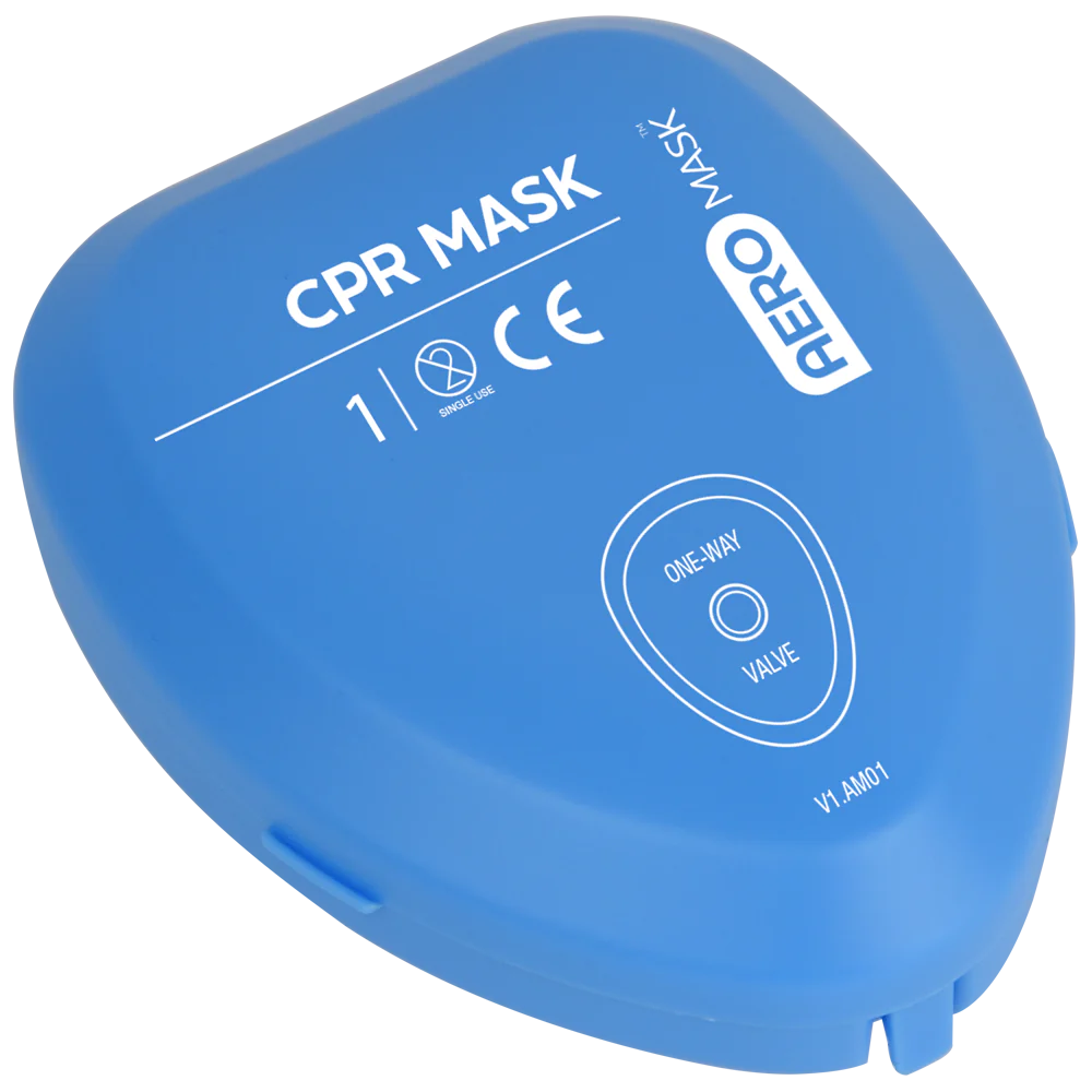 CPR Mask in Hard Case - SURVIVAL