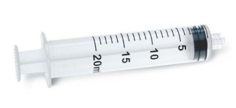 Syringe 20ml Luer Lock - Box/50 - SURVIVAL