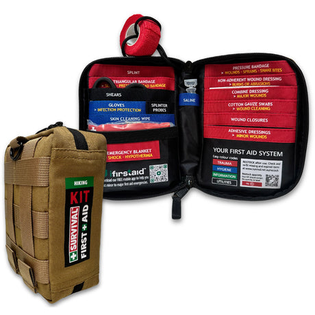 SURVIVAL Hiking First Aid KIT - SURVIVAL