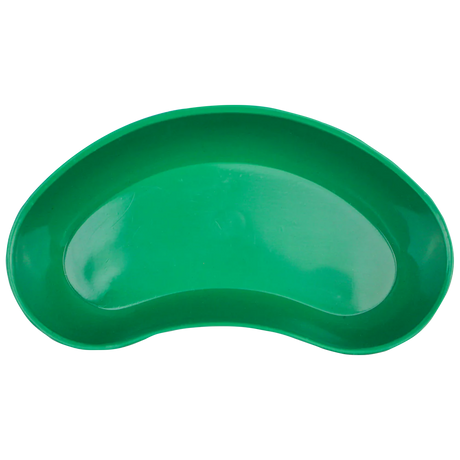 Disposable Green Plastic Kidney Dish 200mL - SURVIVAL