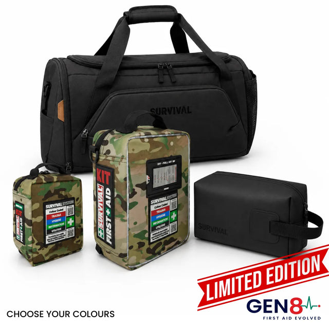First Aid Bundle - Large (Limited Edition) - SURVIVAL