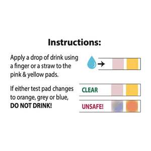 Drink Spike Test Strips - Pack of 5