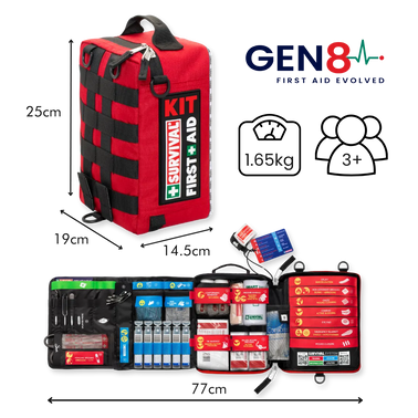 SURVIVAL First Aid KIT - Large (Limited Edition) - SURVIVAL