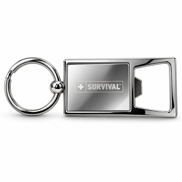 SURVIVAL Bottle Opener Keyring