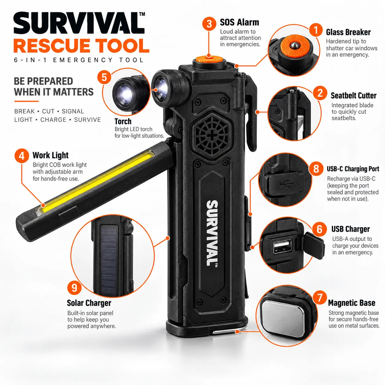 SURVIVAL Rescue Tool