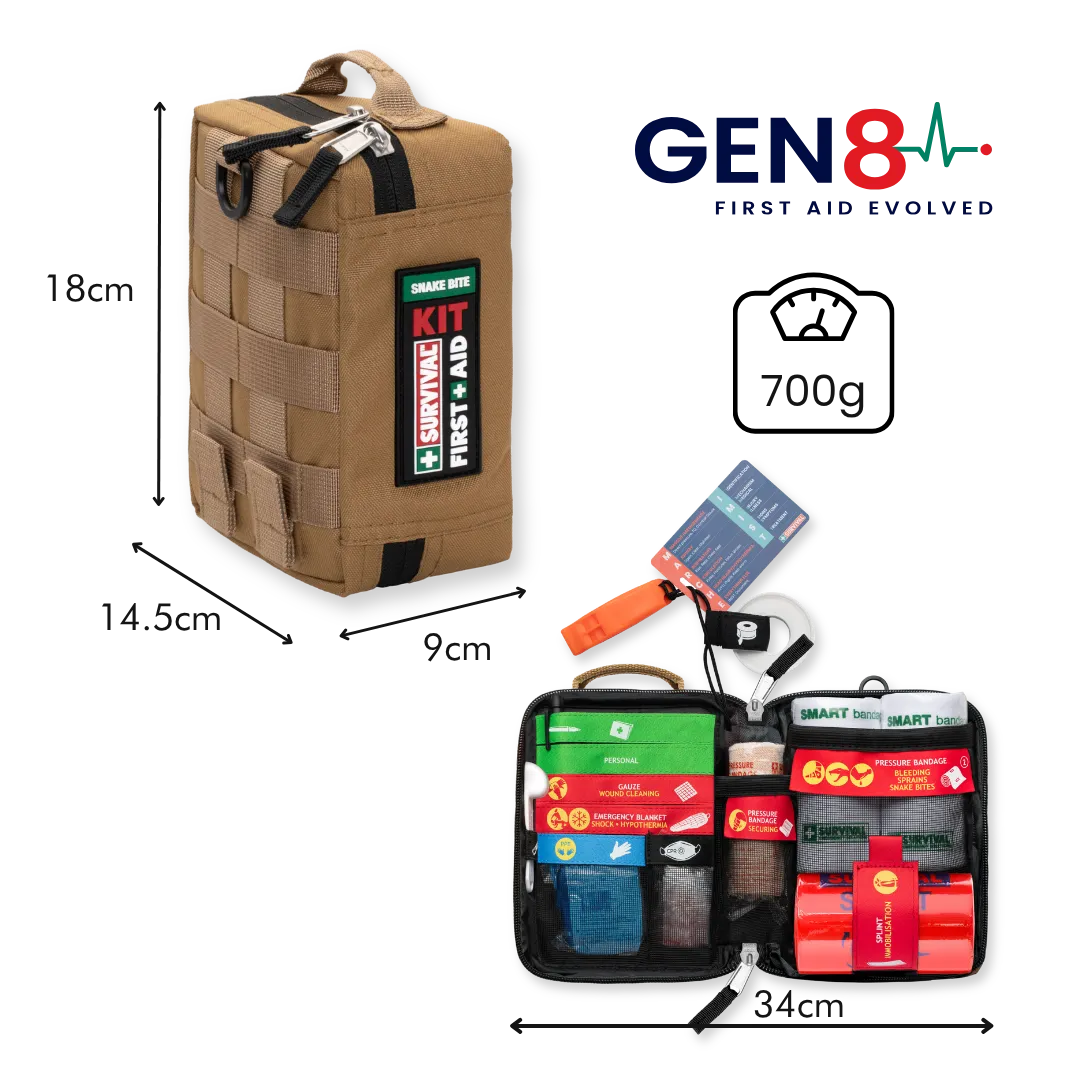 SURVIVAL Snake Bite KIT - Gen 8 - SURVIVAL