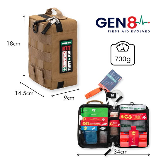 Snake Bite First Aid Bundle (Gen 8) - SURVIVAL
