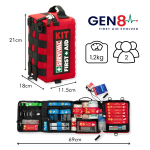 SURVIVAL First Aid KIT - Medium - SURVIVAL