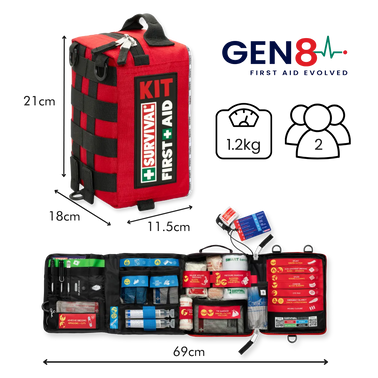 SURVIVAL First Aid KIT - Medium - SURVIVAL