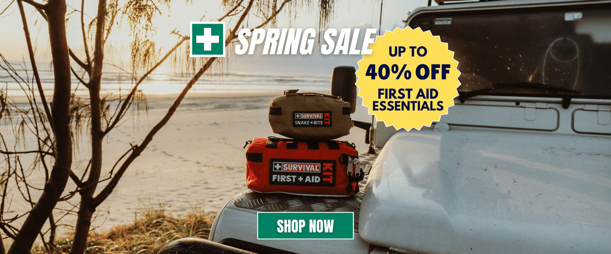 SURVIVAL Spring Sale - Save Up to 40% OFF First Aid Essentials