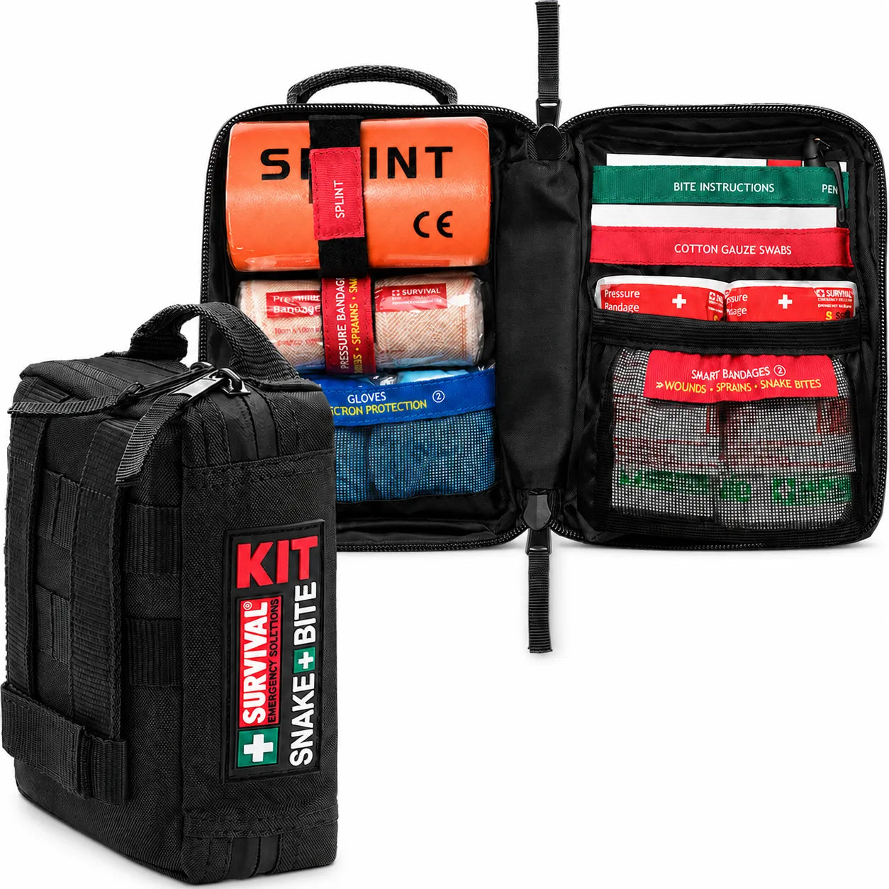 SURVIVAL Snake Bite KIT (Black Edition) - SURVIVAL