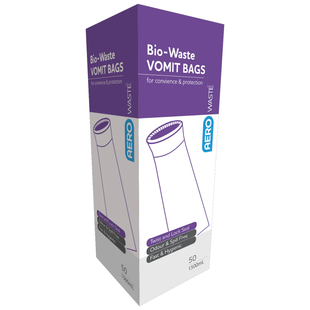 Bio-Waste Vomit Bag 1500ml Box/50 - SURVIVAL