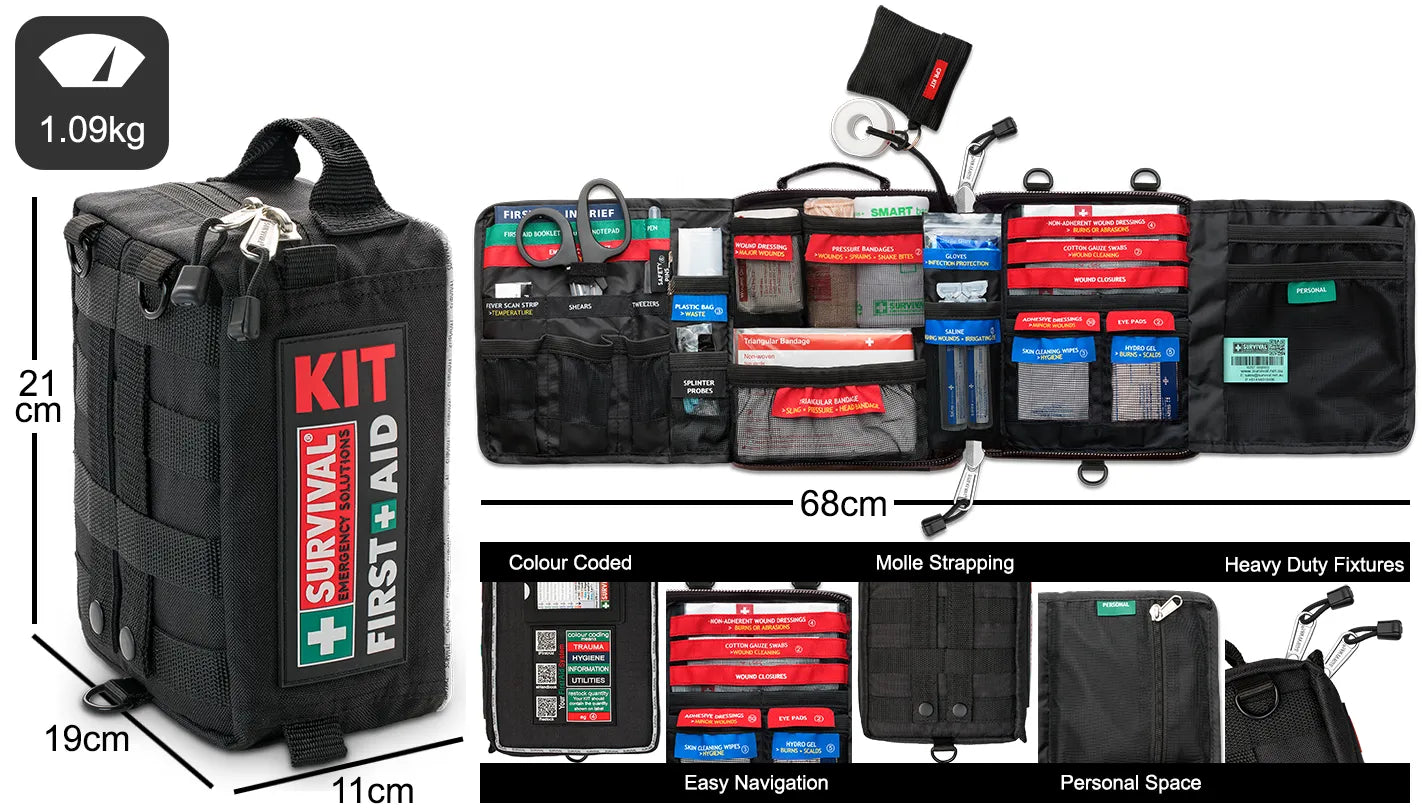 SURVIVAL Vehicle First Aid KIT - SURVIVAL