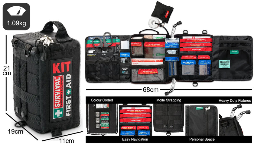 SURVIVAL Vehicle First Aid KIT - SURVIVAL