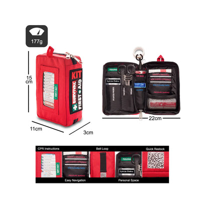 SURVIVAL Compact First Aid KIT - SURVIVAL