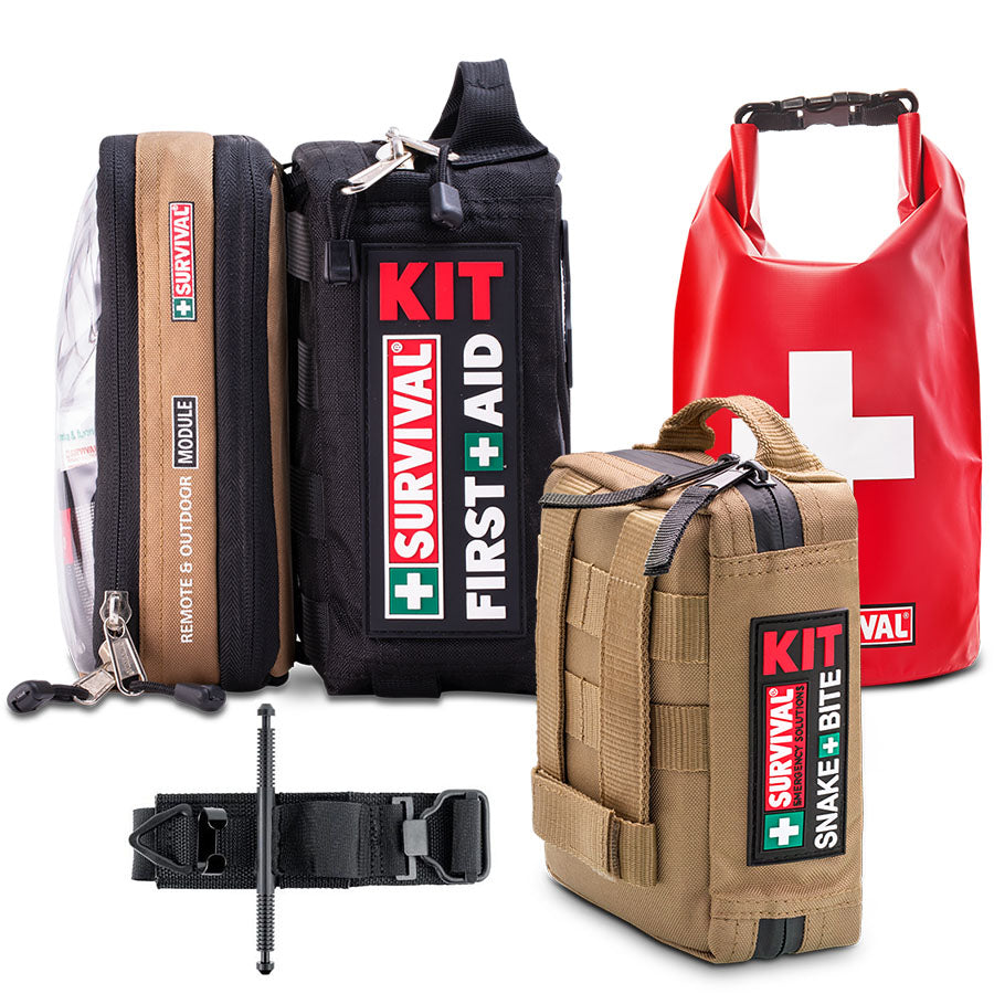 Snake Retrival Kit SURVIVAL Snake Bite First Aid KIT - For snakes & funnel-web spiders