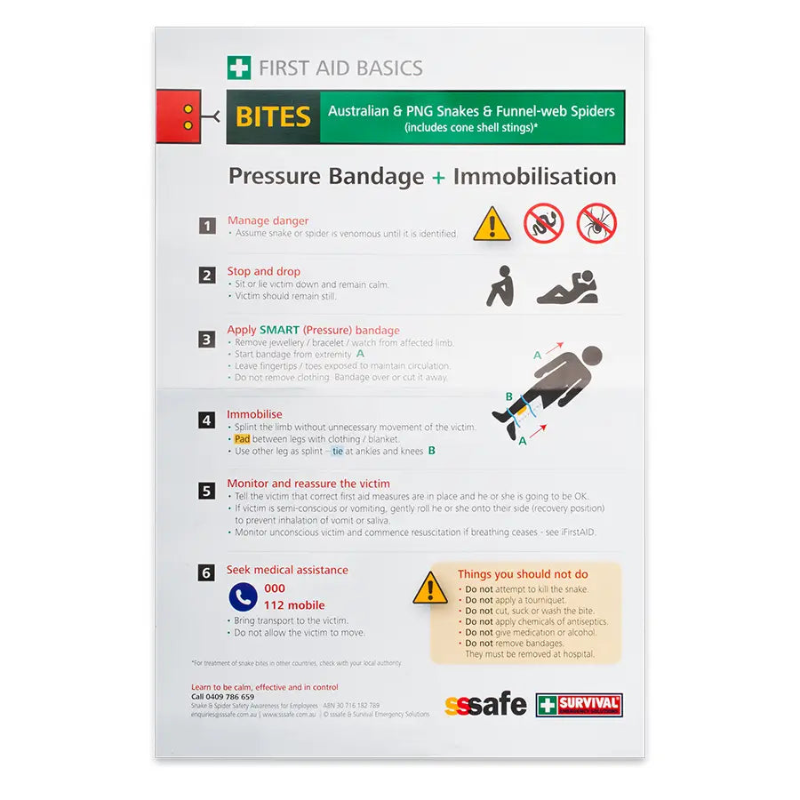 SURVIVAL Snake Bite KIT (Black Edition) - SURVIVAL