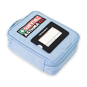 SURVIVAL Asthma KIT Blue, top view