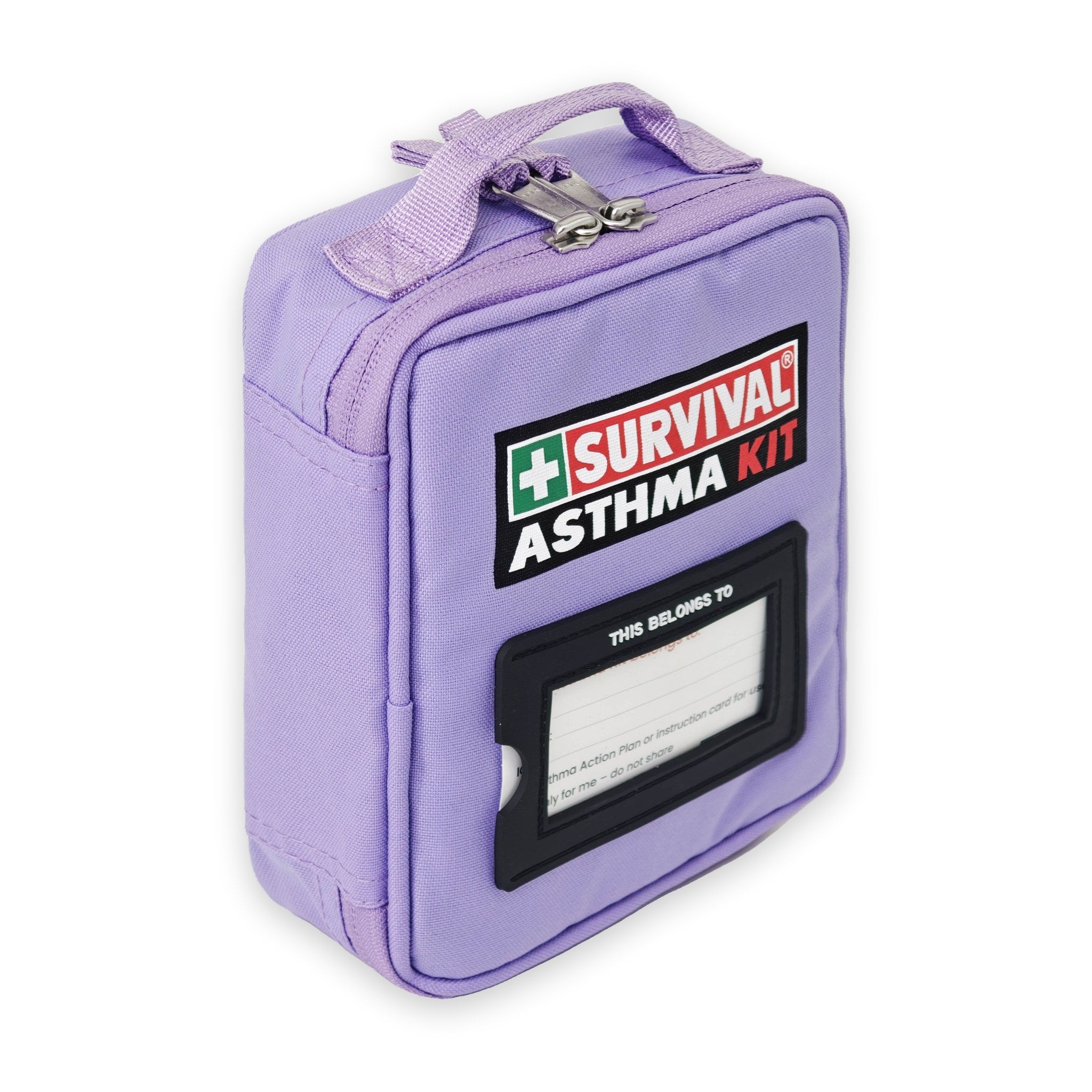SURVIVAL Asthma KIT Purple, side view