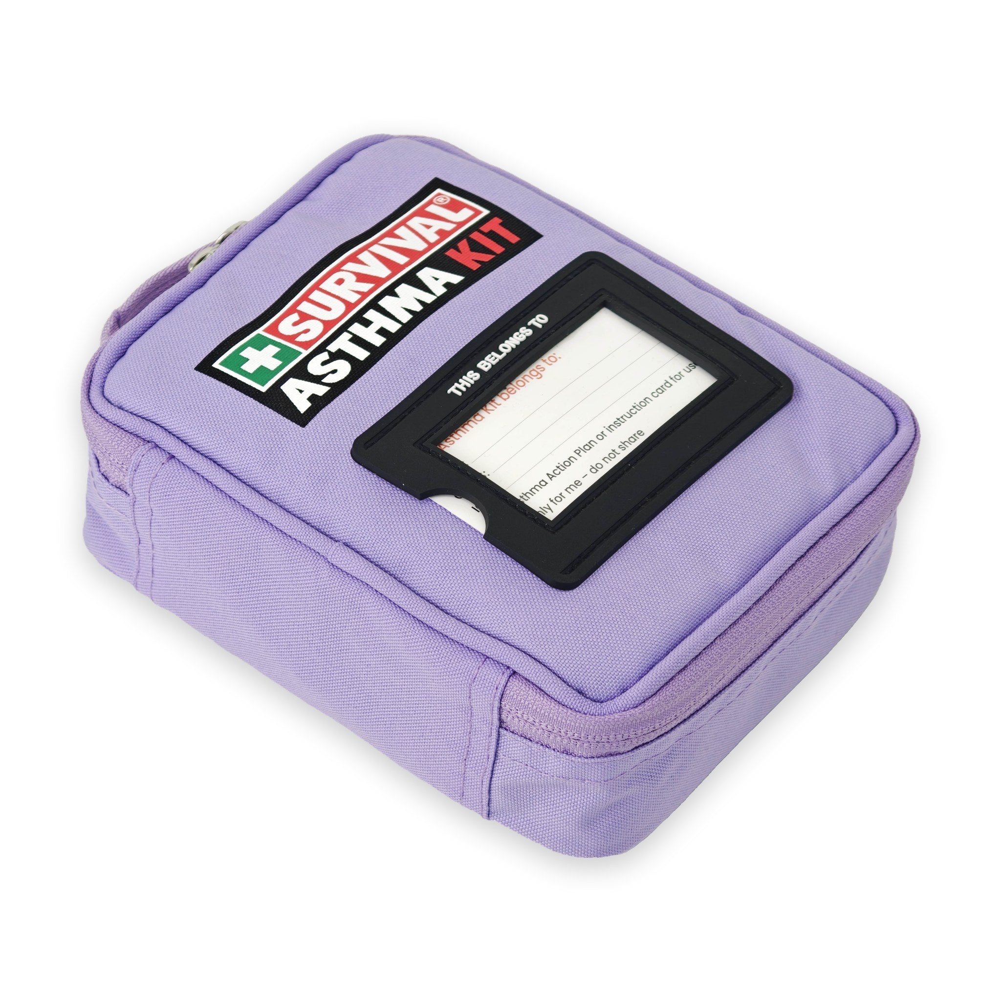 SURVIVAL Asthma KIT Purple, top view