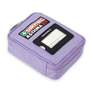 SURVIVAL Asthma KIT Purple, top view