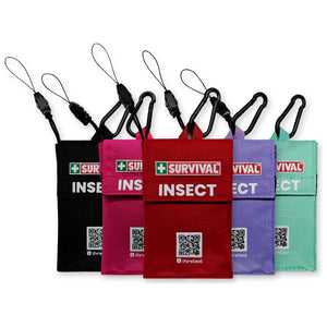 SURVIVAL Insect Bite KIT in all five colours