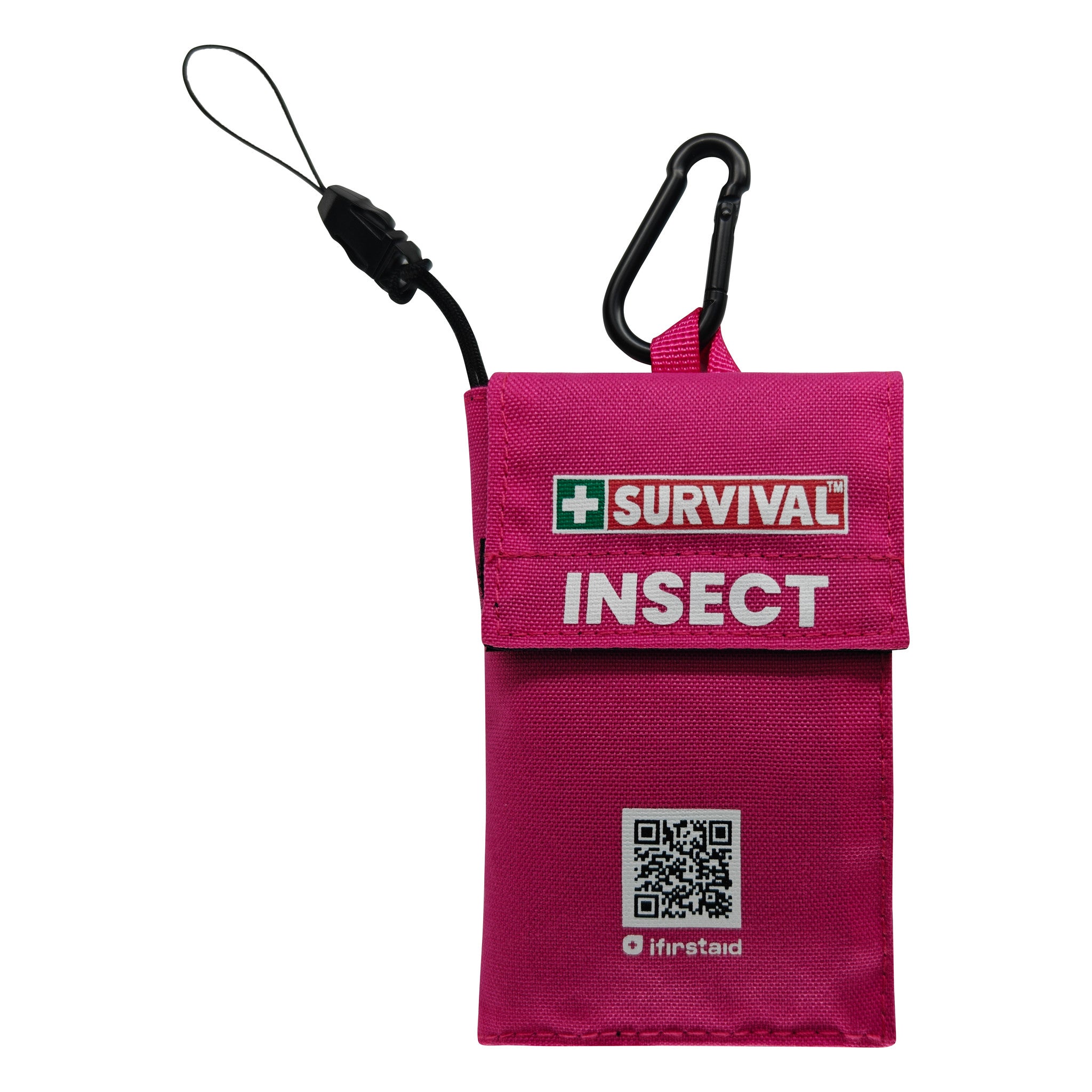 SURVIVAL Insect Bite KIT in Hot Pink, front