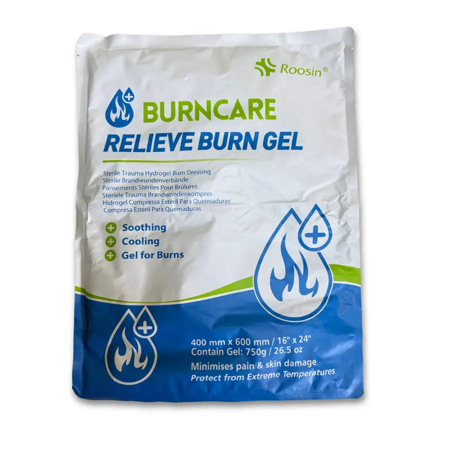 sterile dressing for burns BURN SET Refuge Medical 36" x 36" Sterile Burn