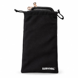 SURVIVAL Safe Night Out KIT in its black velvet drawstring gift bag