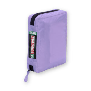 SURVIVAL Trail First Aid KIT Light Lavender, front view
