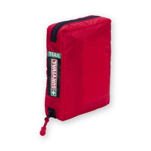 SURVIVAL Trail First Aid KIT Red, front view