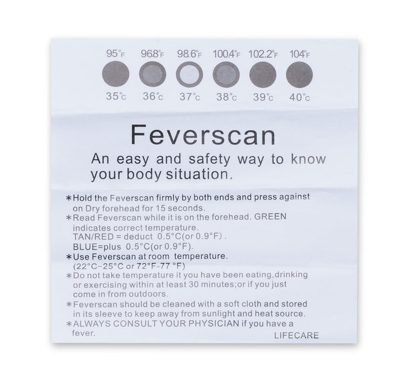 Fever scan strip - SURVIVAL