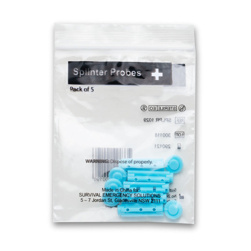 Splinter Prope With Loop First Aid Restock Item - Splinter probes, individual, sterile