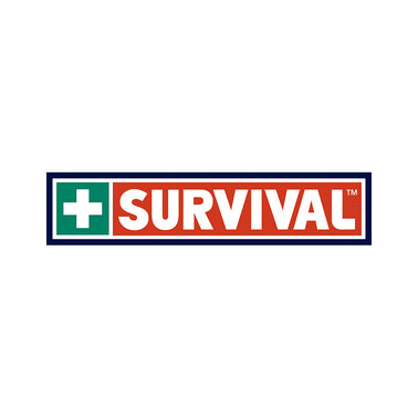 SURVIVAL Bumper Sticker - SURVIVAL